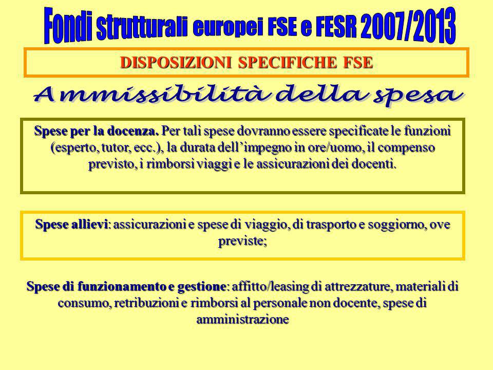 Fondi Strutturali Europei Fse E Fesr Ppt Scaricare